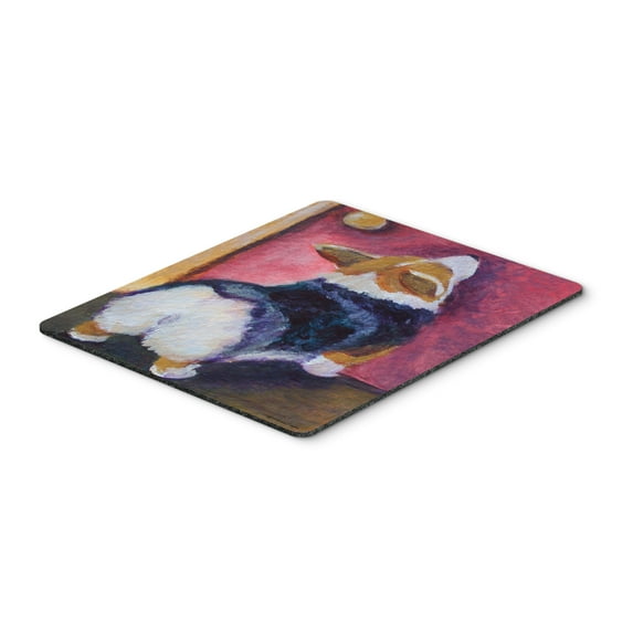 Carolines Treasures 7427MP Corgi Let me in Mouse Pad Hot Pad or Trivet Large multicolor