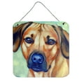 thumbnail image 1 of Carolines Treasures 7437DS66 Rhodesian Ridgeback Wall or Door Hanging Prints 6x6 multicolor, 1 of 1