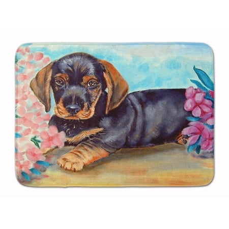 Dachshund Machine Washable Memory Foam Mat