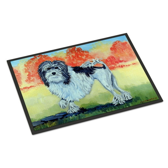 Carolines Treasures 7510JMAT Lowchen Doormat 24x36 36"L x 24"W multicolor