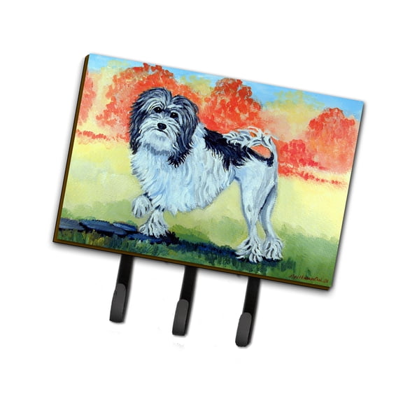 Carolines Treasures 7510TH68 Lowchen Leash or Key Holder Triple multicolor