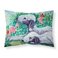 thumbnail image 1 of Carolines Treasures 7512PILLOWCASE Bedlington Terrier Fabric Standard Pillowcase Standard multicolor, 1 of 2