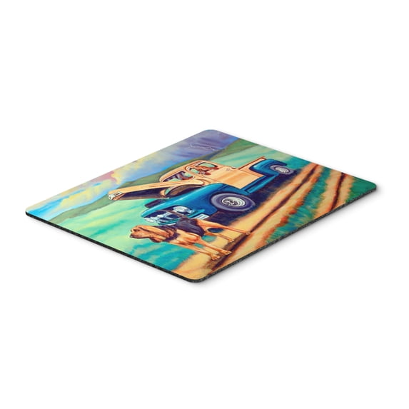 Carolines Treasures 7513MP Bloodhound Mouse Pad Hot Pad or Trivet Large multicolor