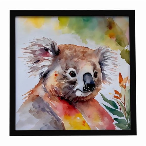 Carolines Treasures 8 x 8 in. Koala Framed Metal Print