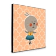 thumbnail image 1 of Carolines Treasures  8 x 8 x 0.625 in. Ballerina Rabbit Artwork Panel Wall Decor, 1 of 1