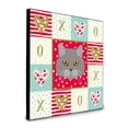 thumbnail image 1 of Brazilian Longhair Cat Love Artwork Wall Panel, Red, 1 of 1