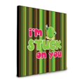 thumbnail image 1 of Carolines Treasures  8 x 8 x 0.625 in. Cactus I Am Stuck on You Artwork Panel Wall Decor, 1 of 3