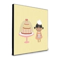 thumbnail image 1 of Carolines Treasures  8 x 8 x 0.625 in. Cake Baker African American Yellow Artwork Panel Wall Decor, 1 of 1