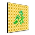 thumbnail image 1 of Carolines Treasures  8 x 8 x 0.625 in. Celery on Basketweave Artwork Panel Wall Decor, 1 of 1