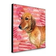 thumbnail image 1 of Carolines Treasures 8 x 8 x 0.625 in. Dachshund Love Artwork Panel Wall Decor, 1 of 1
