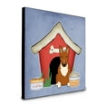 thumbnail image 1 of Dog House Collection Bull Terrier Red Artwork Wall Panel, 1 of 1