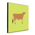thumbnail image 1 of Caroline's Treasures BB7655UP88 Jersey Cow Green Artwork Wall Panel, , multicolor, 1 of 1
