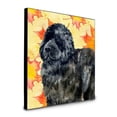 thumbnail image 1 of Carolines Treasures  8 x 8 x 0.625 in. Newfoundland Fall Artwork Panel Wall Decor, 1 of 1