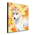 thumbnail image 1 of Carolines Treasures 8 x 8 x 0.625 in. Siberian Husky Fall Artwork Panel Wall Decor, 1 of 1