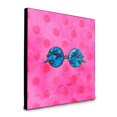 thumbnail image 1 of Carolines Treasures BB8179UP88 8 x 8 x 0.625 in. Sunglasses Pink Polkadot Artwork Panel Wall Decor, 1 of 1