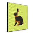 thumbnail image 1 of Carolines Treasures  8 x 8 x 0.625 in. Tan Rabbit Green Artwork Panel Wall Decor, 1 of 1
