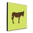 thumbnail image 1 of Carolines Treasures  8 x 8 x 0.625 in. Zamorano-Leones Donkey Green Artwork Panel Wall Decor, 1 of 1