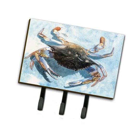 Carolines Treasures 8055TH68 Crab Leash or Key Holder Triple Hook multicolor