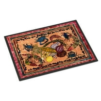 Carolines Treasures 8067-JMAT Crab Doormat 24x36 36"L x 24"W multicolor