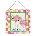 thumbnail image 1 of Carolines Treasures 8077DS66 Bird - Flamingo Wall or Door Hanging Prints 6x6 multicolor, 1 of 1