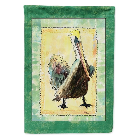 Carolines Treasures 8094-FLAG-PARENT Bird - Pelican Flag multicolor