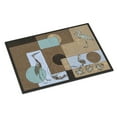 thumbnail image 1 of Carolines Treasures 8103-JMAT Blue Heron Doormat 24x36 36"L x 24"W multicolor, 1 of 4