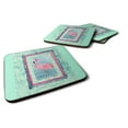 thumbnail image 1 of Carolines Treasures 8107-BFC Bird - Flamingo Foam Coaster Set of 4 3 1/2 x 3 1/2 multicolor, 1 of 3