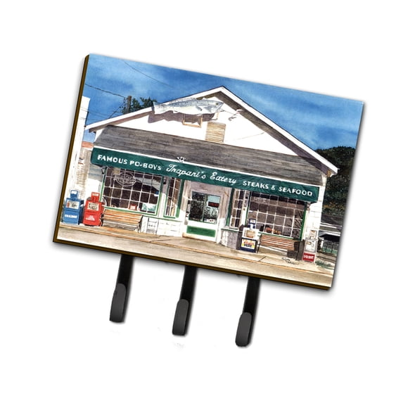 Carolines Treasures 8109TH68 Trapanis Eatery Leash or Key Holder Triple multicolor