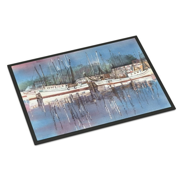 Carolines Treasures 8112MAT Harbour Doormat 18x27 27"L x 18"W multicolor