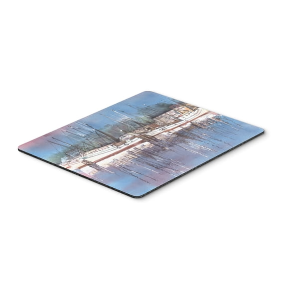 Carolines Treasures 8112MP Harbour Mouse Pad Hot Pad or Trivet Large multicolor