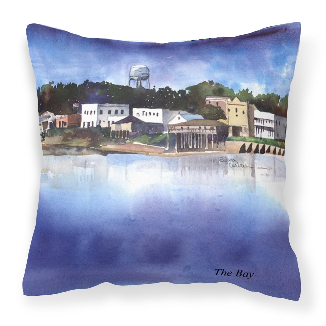Carolines Treasures 8120RPW1414 The Pass Fabric Decorative Pillow, 14Hx14W, multicolor