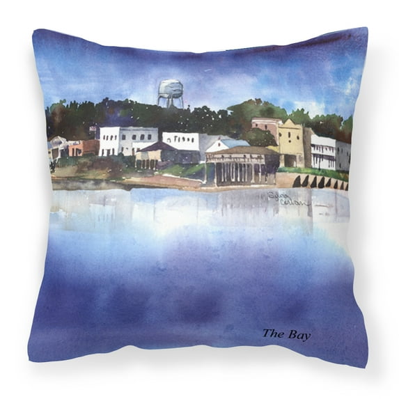 Carolines Treasures 8120RPW1414 The Pass Fabric Decorative Pillow, 14Hx14W, multicolor