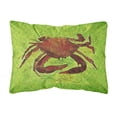 thumbnail image 1 of Carolines Treasures 8127PW1216 Crab Canvas Fabric Decorative Pillow, 12H x16W, multicolor, 1 of 3