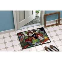 Carolines Treasures 8131-MAT Crawfish Door Mat, Indoor Rug or Outdoor Welcome Mat 18x27 Doormat 8131 Doormat, 18H X