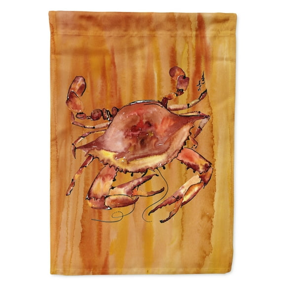 Carolines Treasures 8139-FLAG-PARENT Crab  Flag  multicolor