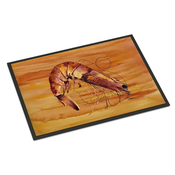 Carolines Treasures 8140-MAT Shrimp Doormat 18x27 27"L x 18"W multicolor