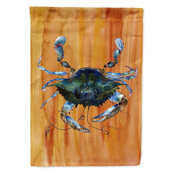 Carolines Treasures 8143-FLAG-PARENT Crab Flag multicolor