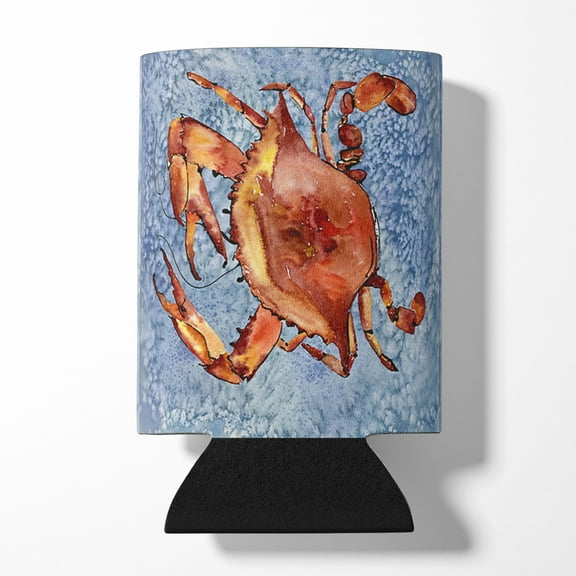 Carolines Treasures 8147CC Crab Can or Bottle Hugger Can Hugger multicolor