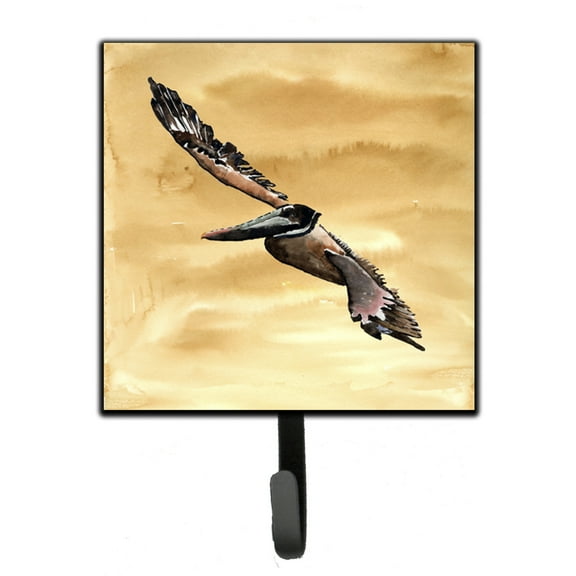 Carolines Treasures 8157SH4 Bright Green Blue Crab Leash or Key Holder Single Hook multicolor