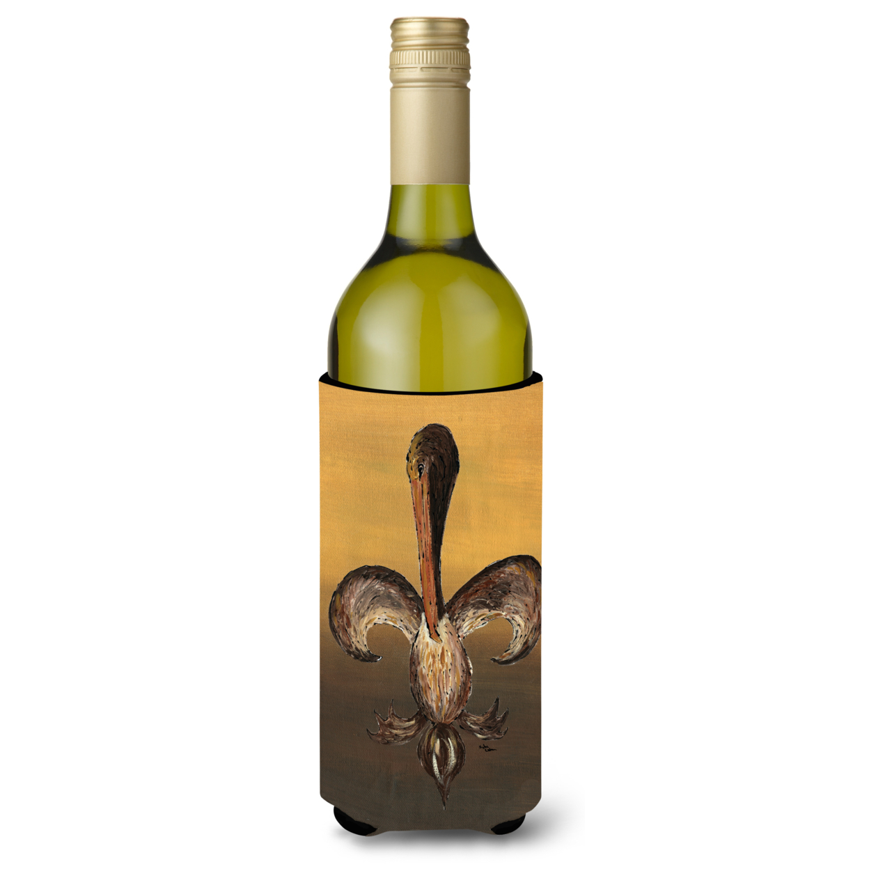Caroline's Treasures Pelican Wine Bottle Hugger