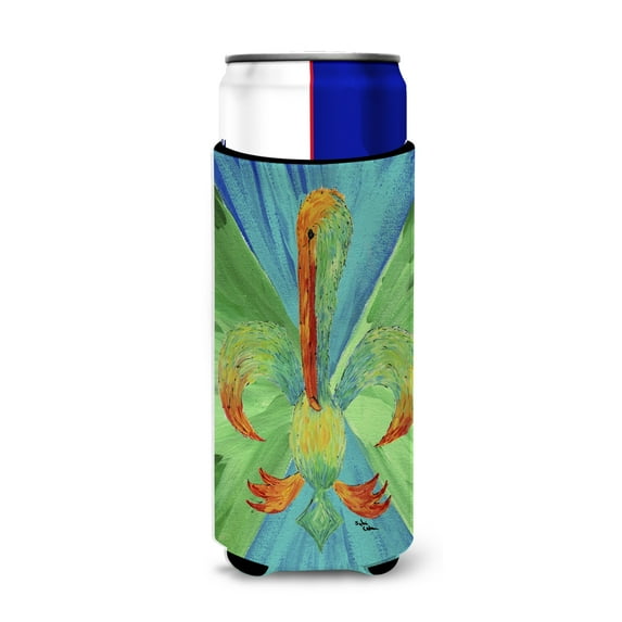 Carolines Treasures 8208MUK Pelican Ultra Hugger for slim cans Slim Can multicolor