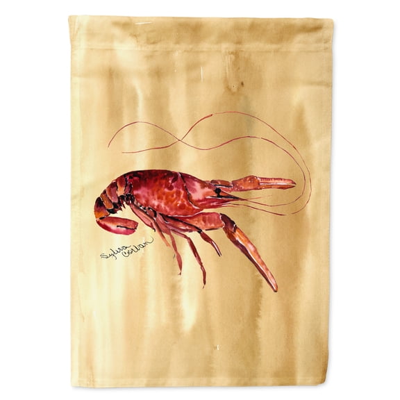 Carolines Treasures 8230-FLAG-PARENT Crawfish  Flag  multicolor