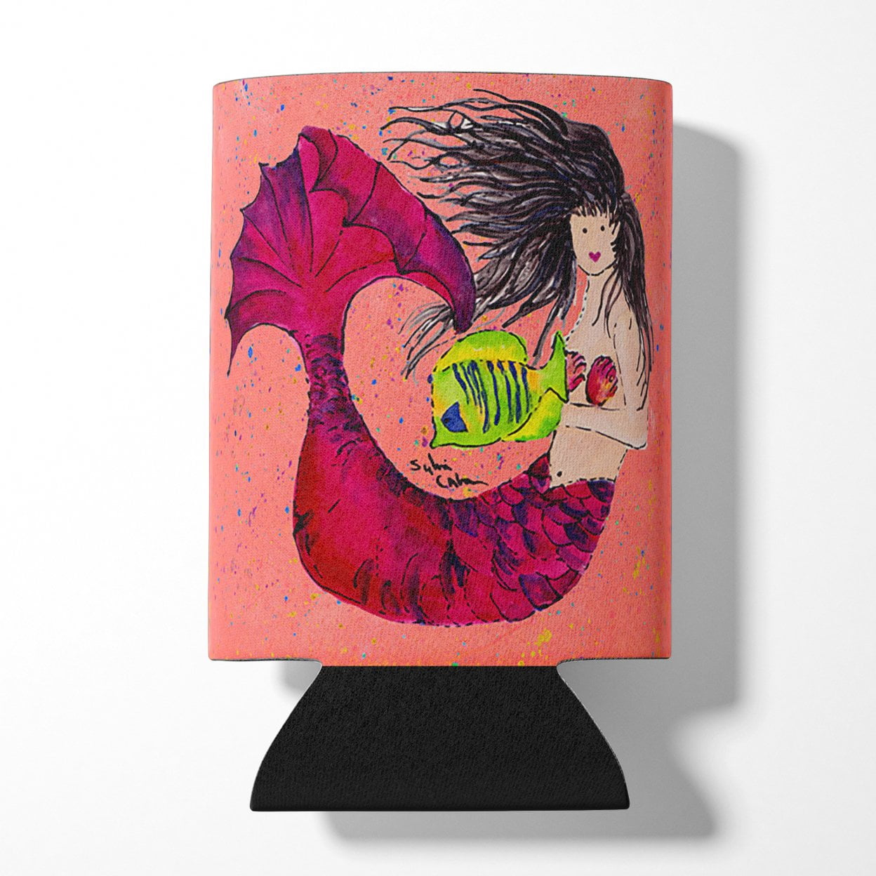 Carolines Treasures 8338CC Mermaid Can or Bottle Hugger Can Hugger multicolor
