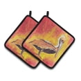 thumbnail image 1 of Carolines Treasures 8344PTHD Pelican Pair of Pot Holders , 7.5HX7.5W, multicolor, 1 of 2