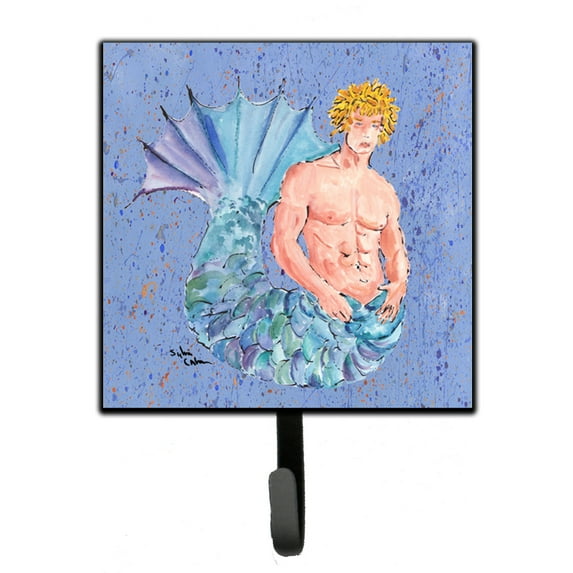 Carolines Treasures 8347SH4 Merman Leash or Key Holder Single Hook multicolor