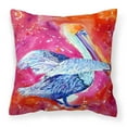 thumbnail image 1 of Carolines Treasures 8360PW1414 Bird - Pelican Decorative Canvas Fabric Pillow, 14Hx14W, multicolor, 1 of 4