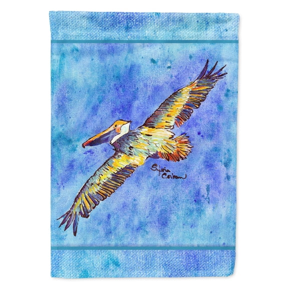 Carolines Treasures 8377-FLAG-PARENT Pelican Flag multicolor