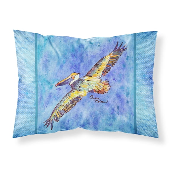 Carolines Treasures 8377PILLOWCASE Pelican Fabric Standard Pillowcase Standard multicolor
