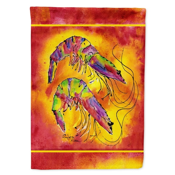 Carolines Treasures 8378-FLAG-PARENT Shrimp  Flag  multicolor