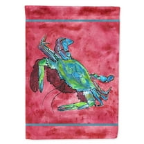 Carolines Treasures 8379-FLAG-PARENT Crab  Flag  multicolor